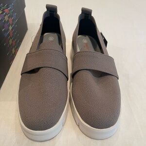Bernie nev slip ons new with tags and box